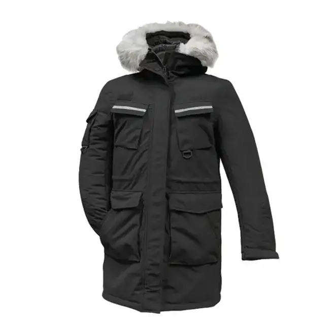 Manteau Hiver Expédition Homme Noir