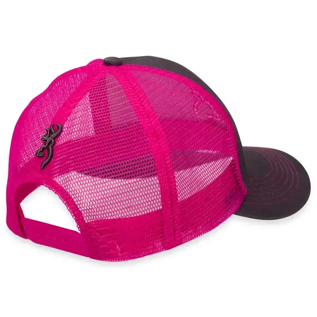 Browning Flashback Cap Anthracite/Fluorescent Pink