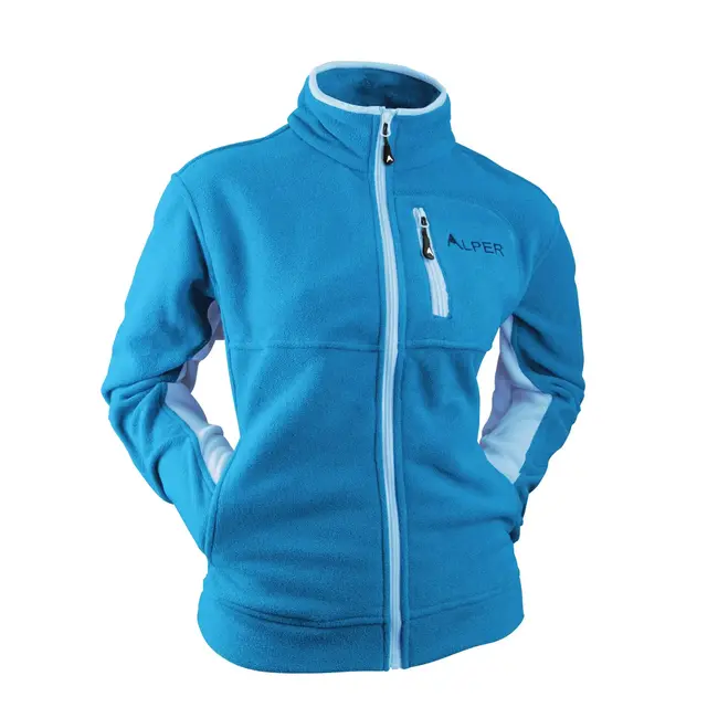 Manteau Alper Vars En Polar Femme Bleu