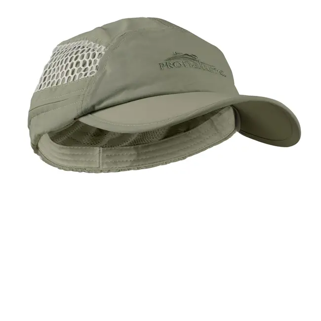Pronature Cap with UV Protection Flap in Olive