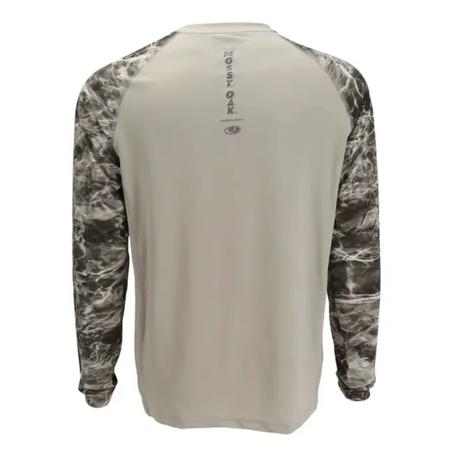 Mossy Oak Performance Long Sleeve Shirt Men's Grey