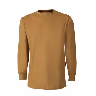 JACKFIELD Jackfield Long Sleeve T-Shirt Men's Cognac