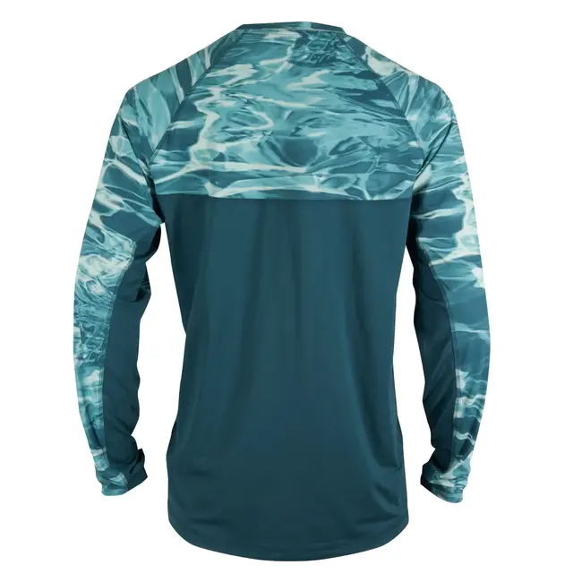 Chandail À Manches Longues Jackfield Polyspa Homme Aqua Xlarge
