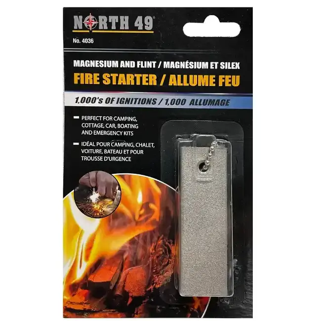 Allume Feu North 49 Magnésium Et Silex