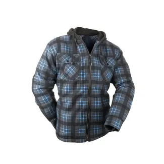 GKS GKS  Countryside Polar Hooded Shirt Men's Navy