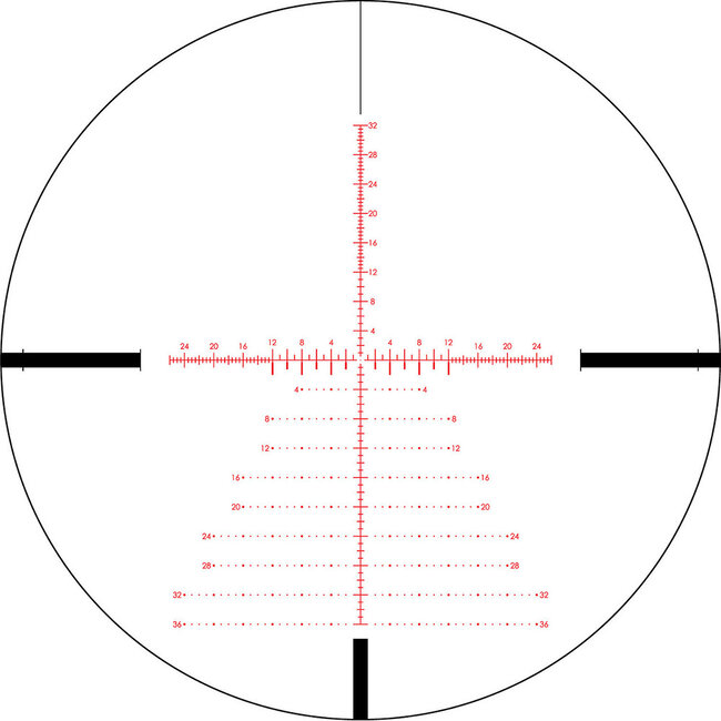 Vortex Strike Eagle Ebr-7C Moa Riflescope 3-18 X44mm