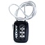 Axiom Combo Numbers Padlock With Loop Shackle