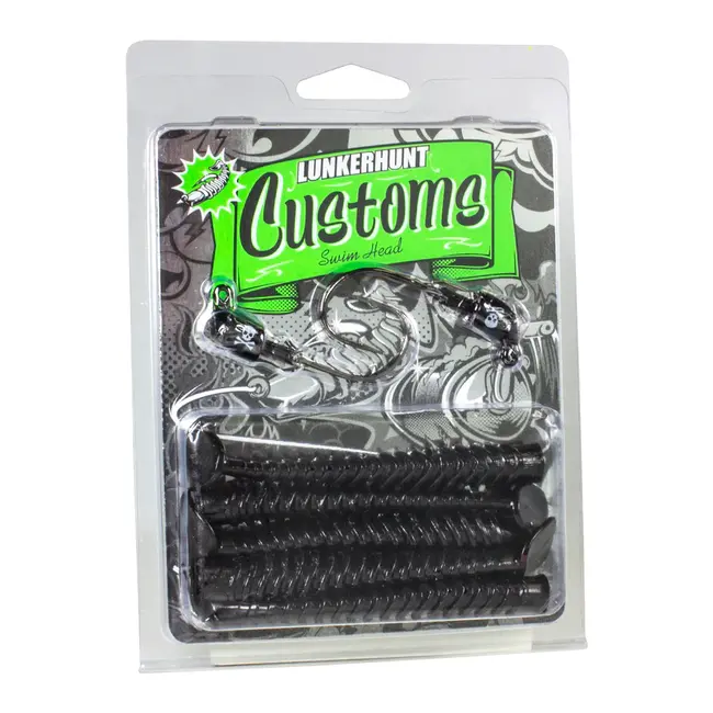 Lunkerhunt 1/4 Oz Swim Combo Jigs 2/Pkg