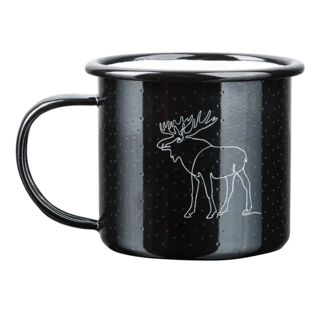 Pronature Quench Enamel Mug Black
