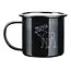 Pronature Quench Enamel Mug Black