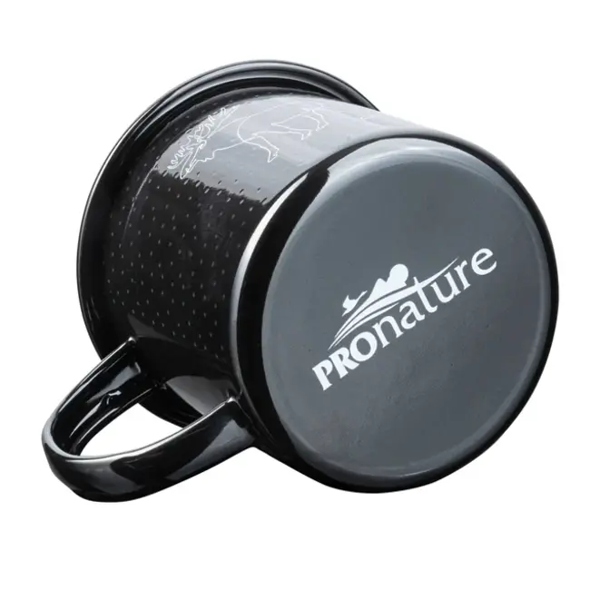 Tasse Émaillée Pronature Quench Noire