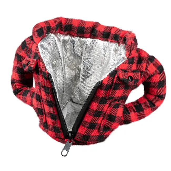 Pronature Insulated Can Holder Plaid Shirt