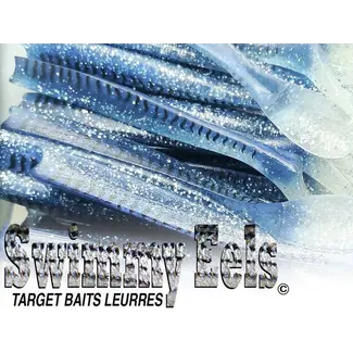 TARGET BAITS Swimmy Eels Target Baits 7'' 3/pkg