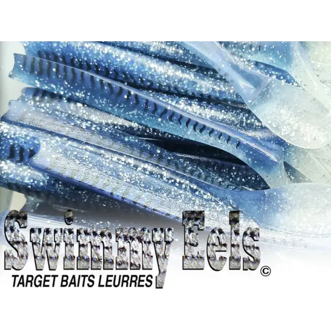 Swimmy Eels Target Baits 7'' 3/Pqt