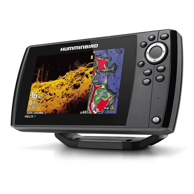 Sonar Humminbird Helix 7 Chirp Mega Di Gps G4+Carte Lakemaster