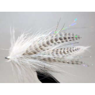 Mouche Deciver White Grizzly 3/0