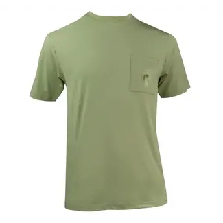 JACKFIELD Jackfield Poly Spandex Short Sleeve T-Shirt Men's Green