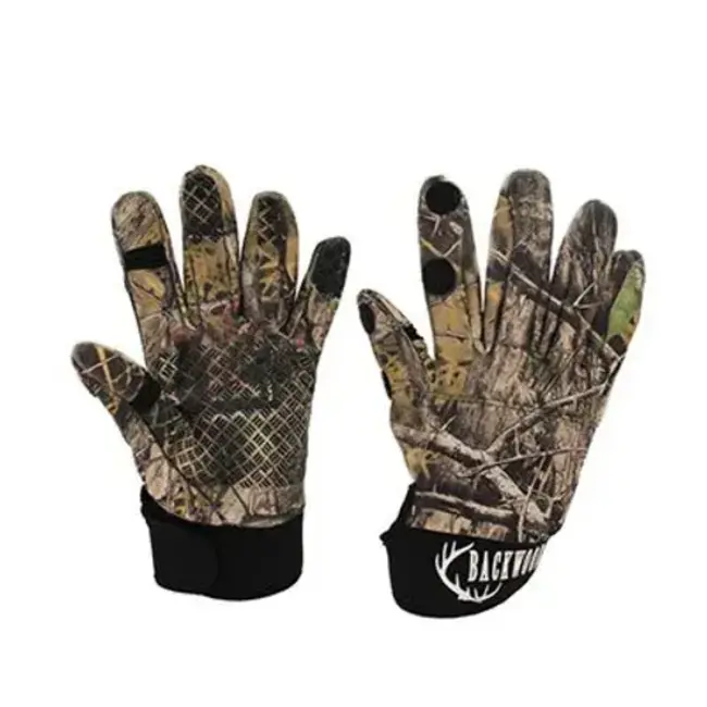 Backwoods Breathable Hunting Camo Gloves