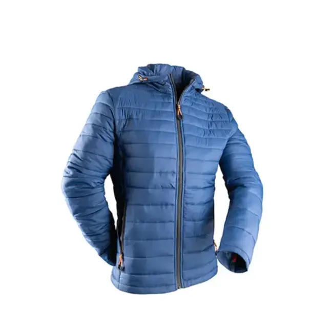 Manteau Isolé Coldfield City Avec Capuchon Homme Bleu