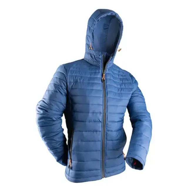 Manteau Isolé Coldfield City Avec Capuchon Homme Bleu