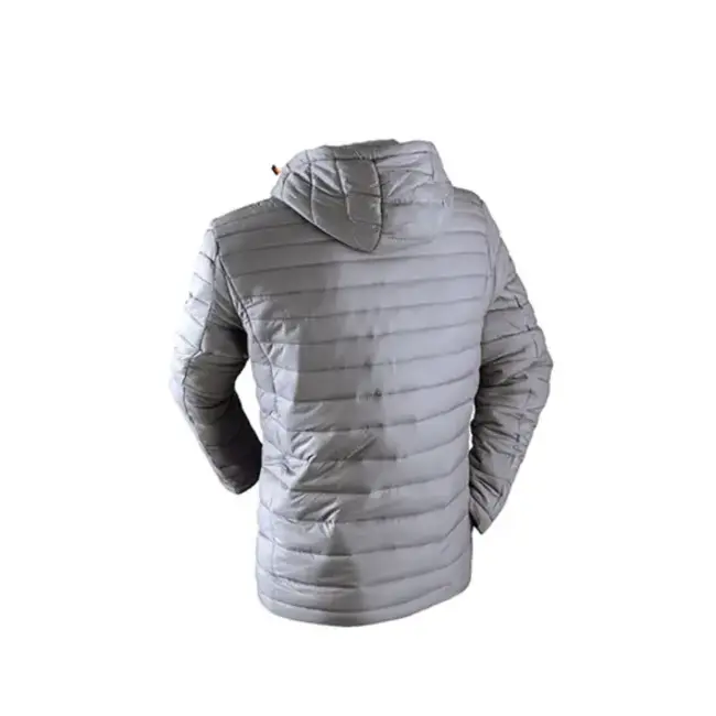 Manteau Isolé Coldfield City Avec Capuchon Homme Gris