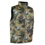 JACKFIELD Veste Sans Manche Jackfield Réversible Homme Camouflage Muskeg Et Noir