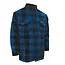 Jackfield Polar Fleece Shirt Checkered Blue