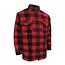 JACKFIELD Jackfield Polar Fleece Shirt Checkered Red