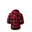 Chandail À Capuchon Alper À Carreaux Junior Rouge/Noir