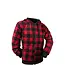 ALPER Alper Plaid Hoodie for Men Black/Red