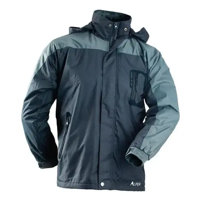 Manteau Alper 2 Saisons Homme Noir/Kaki