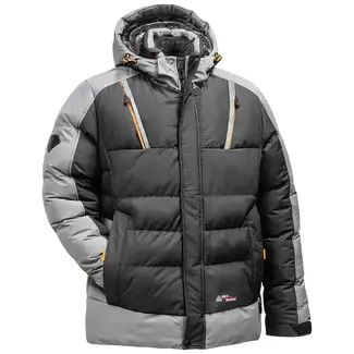MISTY MOUNTAIN Misty Mountain Aviator Winter Jacket Men's Black/Grey