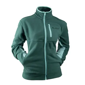 ALPER Alper Vars Women's Polar Coat Teal