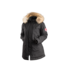 Angora 3/4 Women's Coat  Black Small