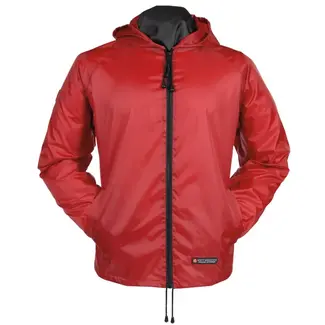 MISTY MOUNTAIN Manteau Imperméable Misty Mountain Ultra Léger Homme Rouge