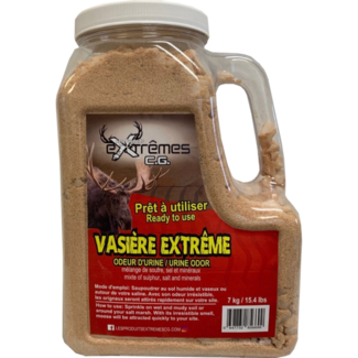 LES PRODUITS EXTRÊMES C.G Vasière Extrême C.G Avec Odeur D'Urine D'Orignal 7Kg