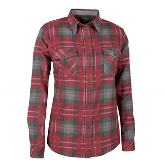 JACKFIELD Jackfield Flannel Shirt Women'S Cherry
