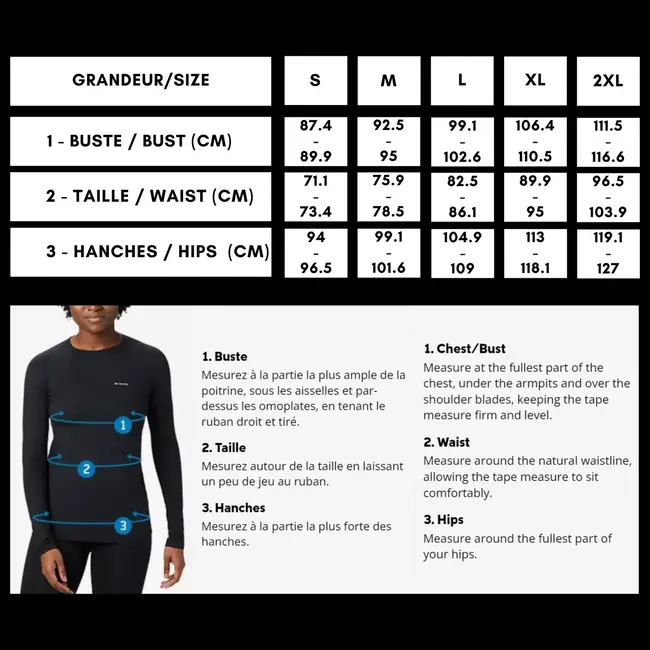 Manteau D'Hiver Columbia Heavenly Long Avec Capuchon Femme Noir