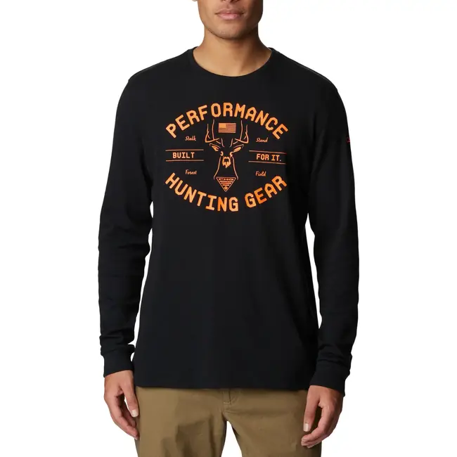 Columbia Phg Built For It Long-Sleeve Shirt Men's Black