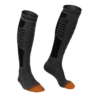 Mobile Warming Mobile Warming 3.7V Heated Socks Unisex Dark Grey