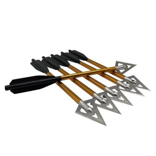 Propulsion Arrows For Mini Crossbow With Hunting Point 6/Pkg