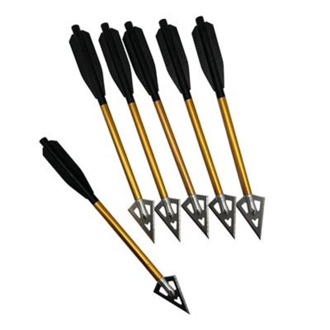 Propulsion Arrows For Mini Crossbow With Hunting Point 6/Pkg