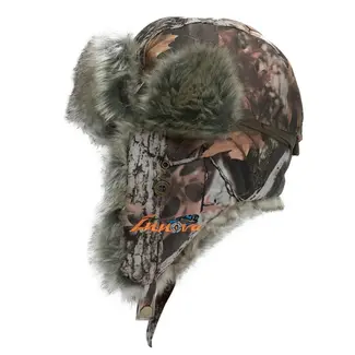 Innova Reversible Boonie Trapper Hat Men's Camouflage/Orange Xl