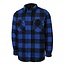 Jackfield Polar Fleece Shirt Checkered Blue