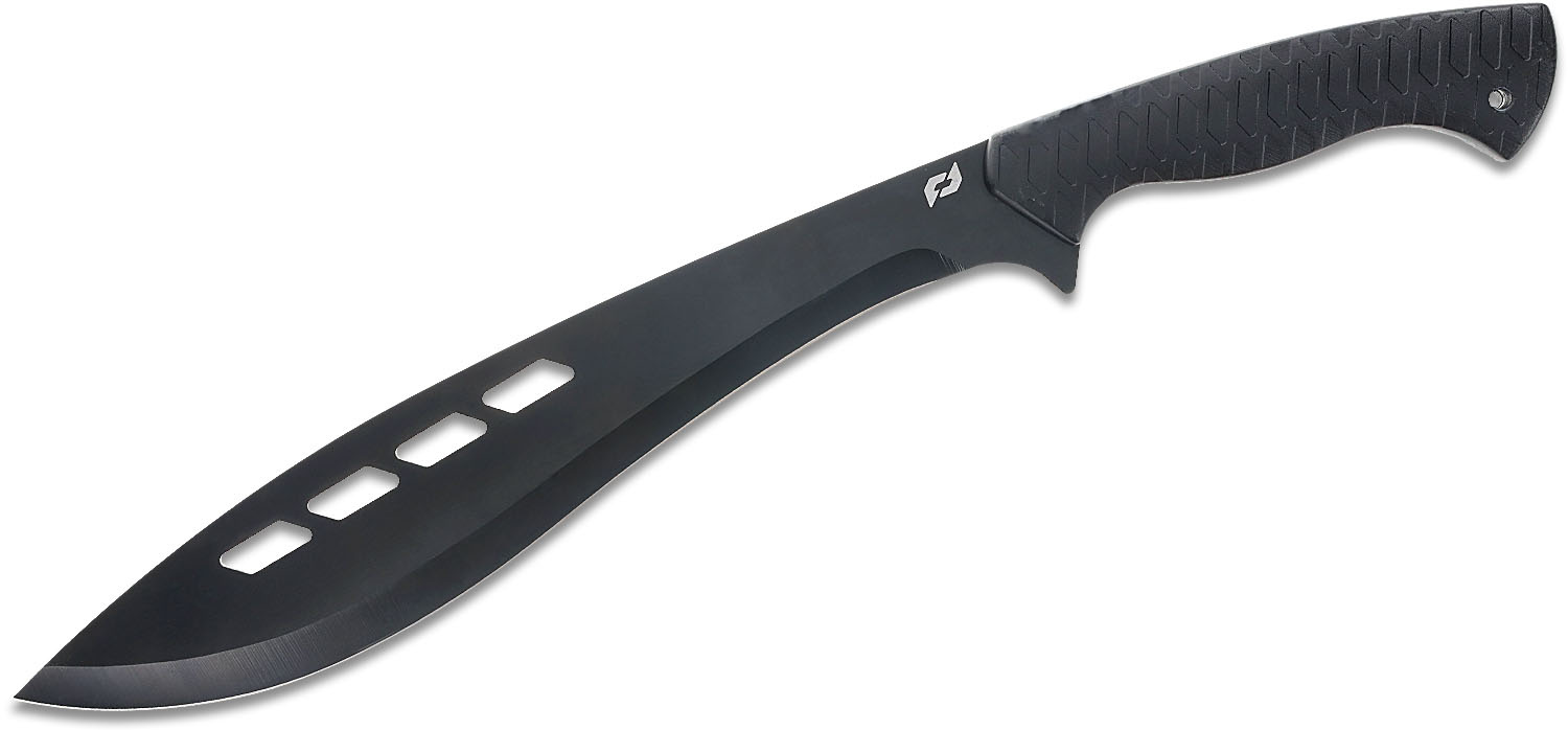 Schrade Delta Class Decimate Bolo Machete 12\" - Black Overmold Handles...