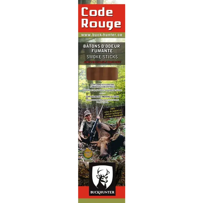 Incense Sticks Moose Code Red Stick 6/Pkg