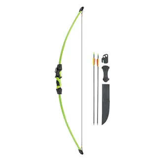 Ensemble D'Arc Traditionelle Propulsion Sniper Apache Junior Vert