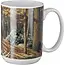 Ceramic Coffee Mugs Edc Deer 15Oz