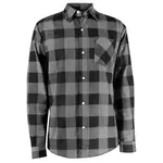 JACKFIELD Chemise Jackfield En Flanelle Homme Grise/Noir