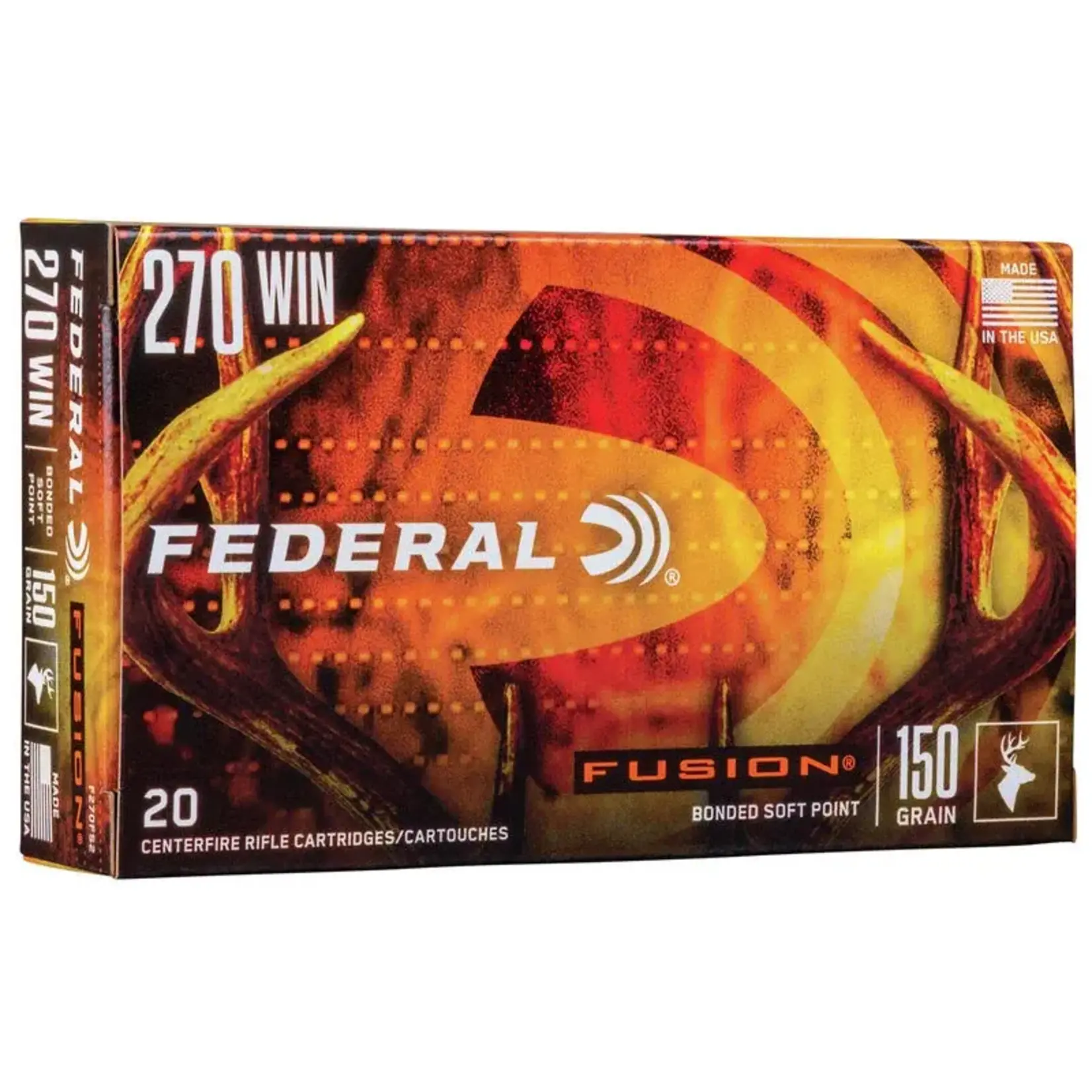 FEDERAL Munitions Federal Fusion Cal. 270Win 150Gr
